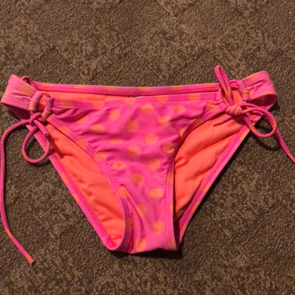 polka dot bathing suit bottoms